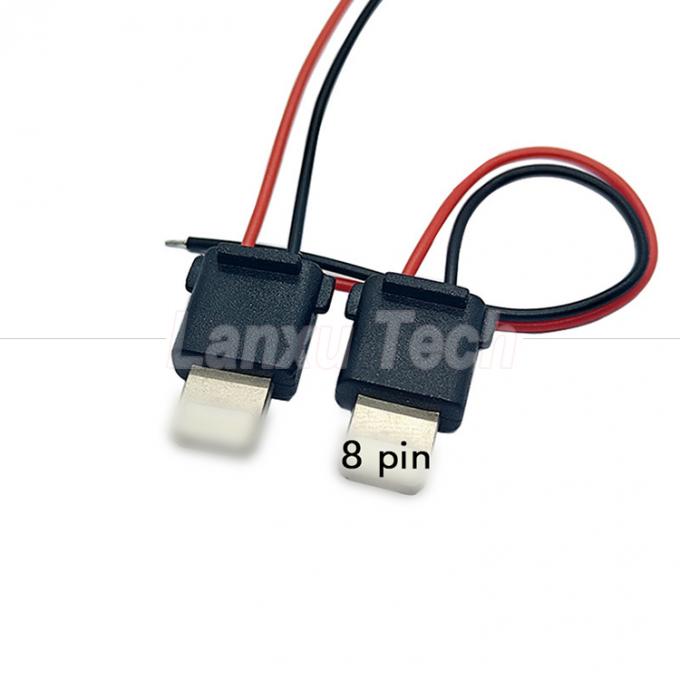 USBタイプC 2ピン 男性プラグ接続ケーブル 携帯電源バンク 4