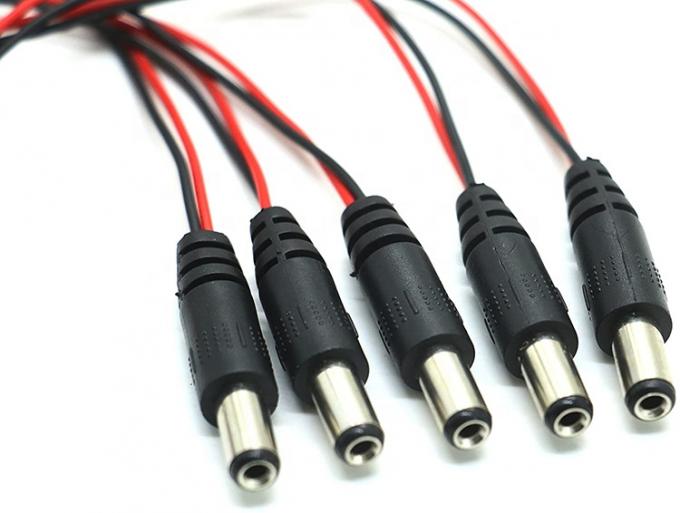 9V バッテリー スナップ クリップ コンネクタ DC 男性 5.5x2.1mm バレル ジャック 電源ケーブル バッテリーホルダー 4