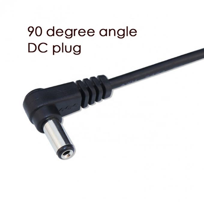 カスタムUSB 男性から右角 5.5 X 2.1mm 2.5 3.5 1.35 コネクタ 男性 DCケーブル 4