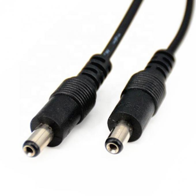 1から2つの方法 1 女性から2人の男性 5.5x2.1mm DC電源スプリッターケーブル CCTVカメラ用 LEDストリップ 5