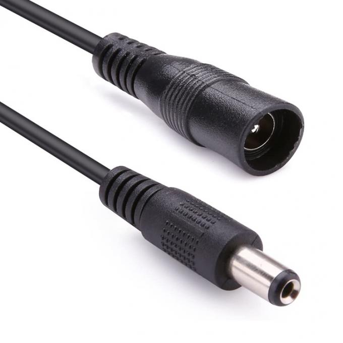 1から8つの方法 1 女性から8人の男性 5.5x2.1mm DC電源分割ケーブル CCTVカメラのためのLEDストリップ 4