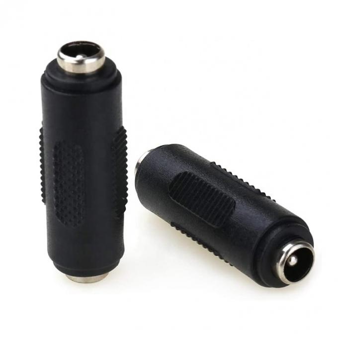 12V 24V 5.5mm X 2.1mm 女性から女性 DC ジャックソケット電源コネクタ アダプタ 2