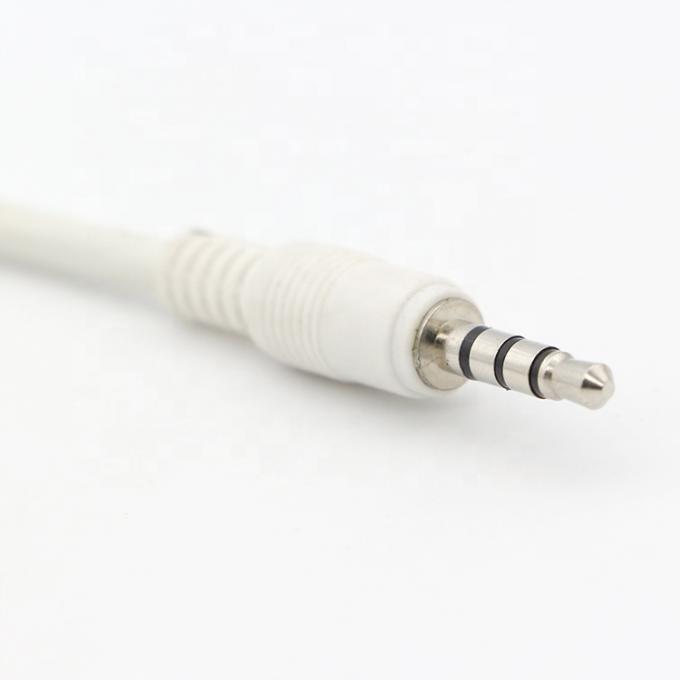 カスタムホワイト3.5mmTRRSオーディオDCジャックからJST2.0mm2.54mmピッチコネクタアセンブリケーブル 1