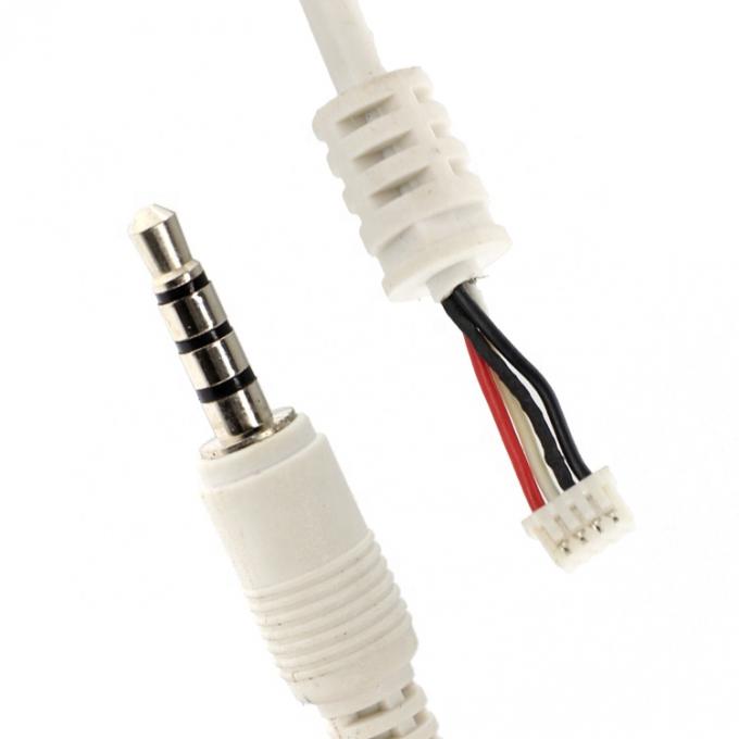 カスタムホワイト3.5mmTRRSオーディオDCジャックからJST2.0mm2.54mmピッチコネクタアセンブリケーブル 3