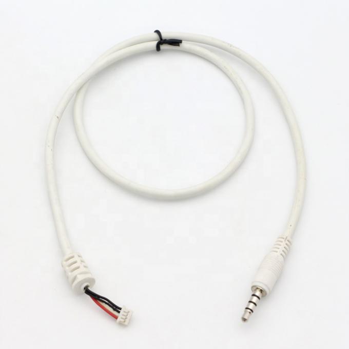 カスタムホワイト3.5mmTRRSオーディオDCジャックからJST2.0mm2.54mmピッチコネクタアセンブリケーブル 4