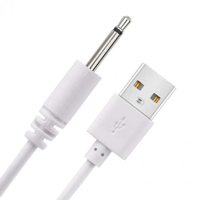 振動器用の多サイズUSBから2.5mmDCジャック電源充電ケーブル 3