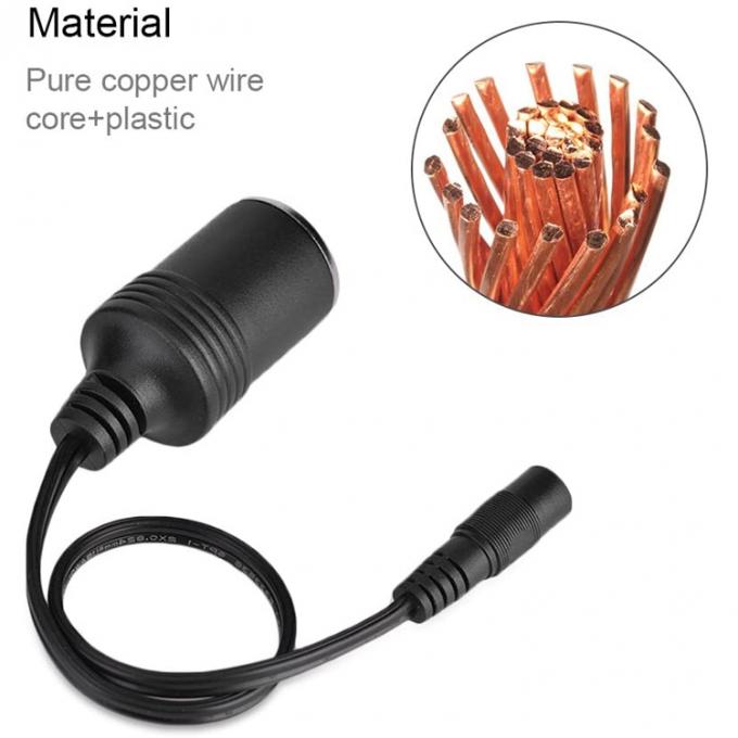 120W 12V 10A 女性用自動車タバコソケットからDC 5.5mm x 2.1mm 電源アダプターケーブル 3