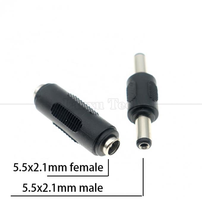 12V 24V 5.5mm X 2.1mm 女性から女性 DC ジャックソケット電源コネクタ アダプタ 5