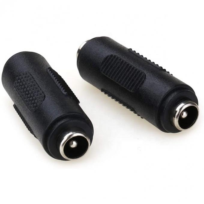 12V 24V 5.5mm X 2.1mm 女性から女性 DC ジャックソケット電源コネクタ アダプタ 1