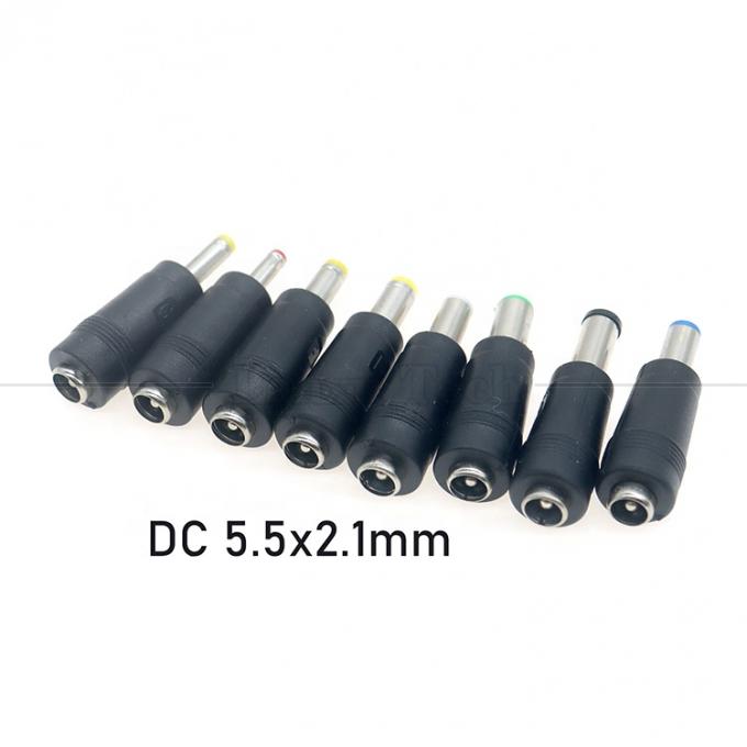 DC 女性 5.5x2.1mmから男性 DC 5.5x2.1 3.5x1.35 4.0x1.7 5.5x1.7 5.5x2.5 6.3x3.0 6.0x4.0 コネクタ変換アダプター 4