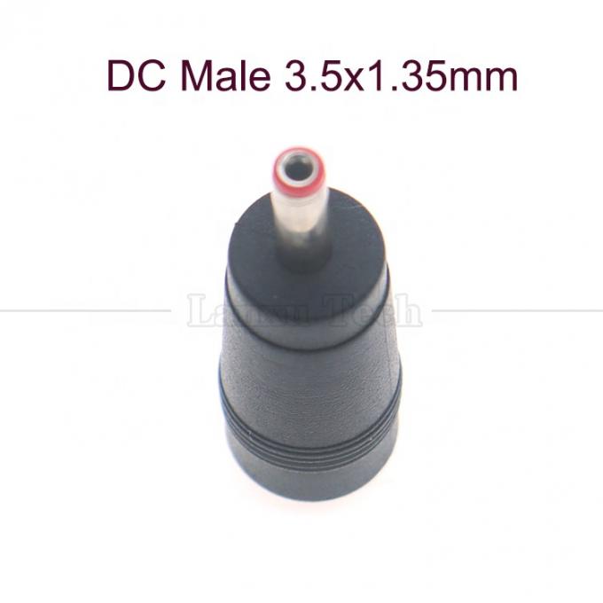 5.5x2.1mm 女性から3.5x1.35mm男性 DC電源ジャック接続アダプタ 2