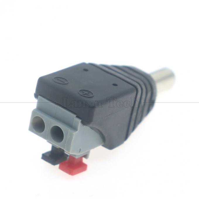 5V 12V 溶接式プレスボタン DC 5.5*2.1mm 男性 女性 バレル ジャック 2p ワイヤー ケーブル ケーブルコネクタ LED ストライプカメラ 4