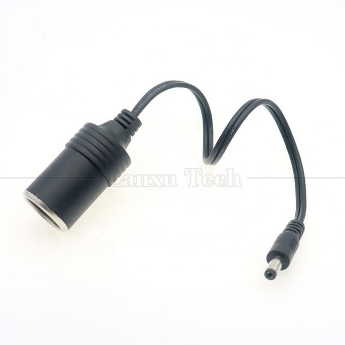120W 12V 10A 自動車タバコ点灯器 女性ソケットからDC 男性 5.5mm x 2.1mm 電源充電ケーブル 0