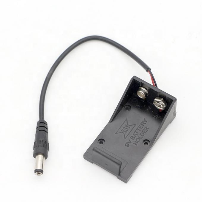 15cm DCプラグ 2.1x5.5mm スイッチカバーホルダー ボックス 9V バッテリーケース 6