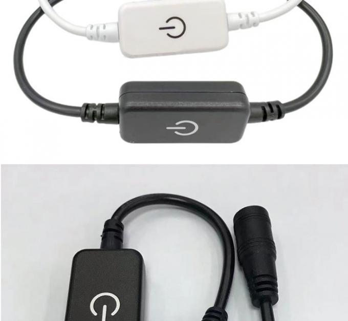 12v 24v タッチコントローラ 男性から女性 DC 5.5x2.1mmオンオフ 3