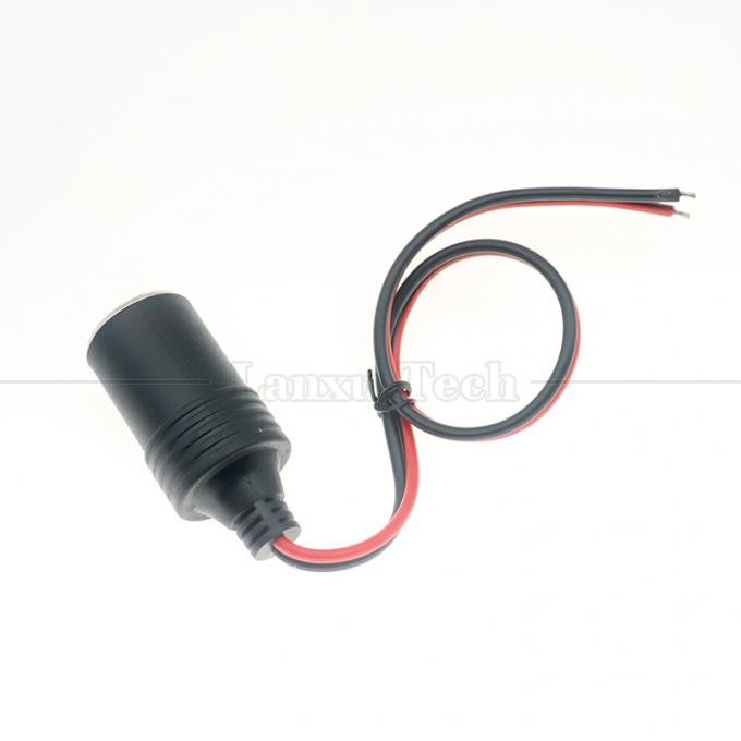 12V 24V 10A 18AWG DC 自動車タバコ点灯器 女性ソケットプラグ 電源アダプタ 延長ケーブル 4