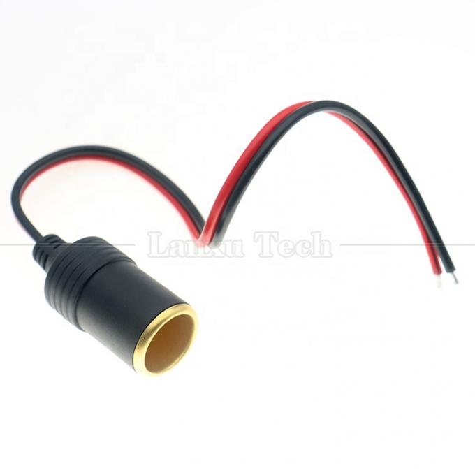 12V 24V 20A 純クーパー DC 自動車タバコ点灯器 女性 ストック プラグ 電源アダプタ 延長ケーブル 1