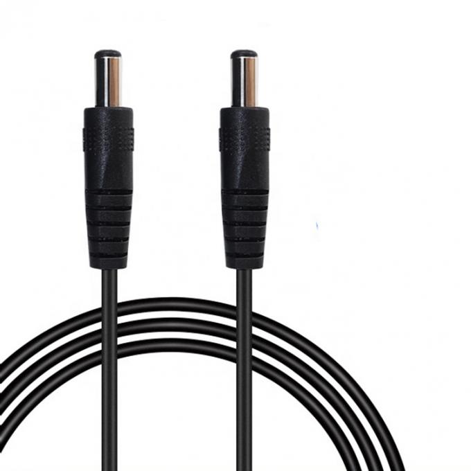 OEM 1M 3M 12V 5V 男性から男性 2コア 5.5X2.5mm 5.5X2.1mm 1.35x3.5mm DC電源ケーブル 1