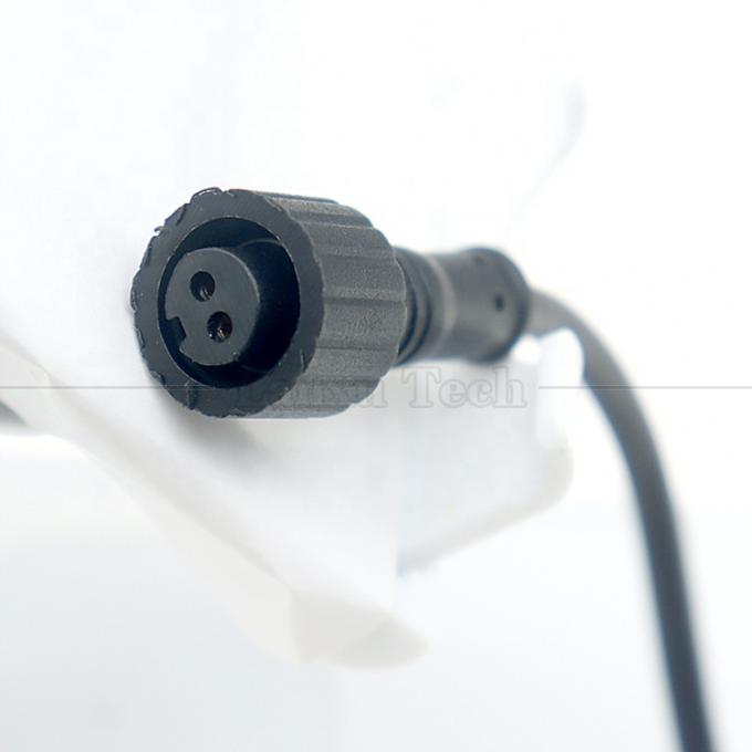 パーソナライゼーション IP67 IP68 防水 M12 2ピン 3ピン 4ピン M12 DC オープン 裸のワイヤー LEDライトのための端ケーブル 4