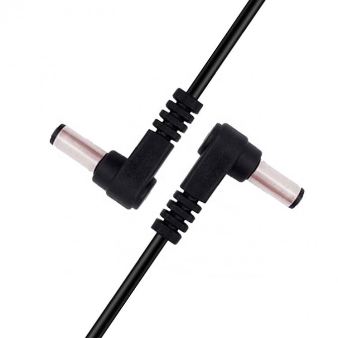90度角 男性から男性 5.5x2.1mm DC電源延長ケーブル 2