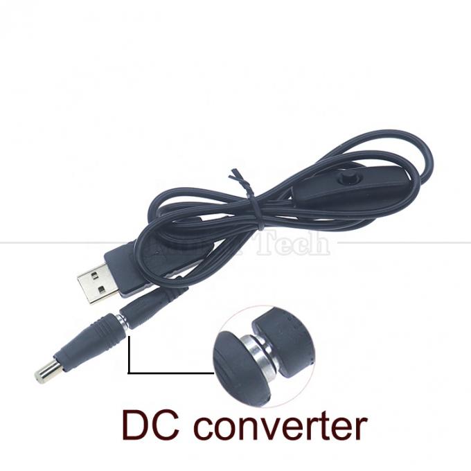 5.5x2.1mm 女性から5.5x2.5mm プラグ 男性 DC パワーバレル ジャック コンネクタ 変換アダプター 1