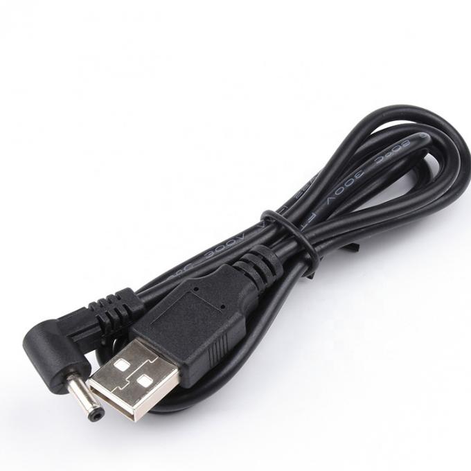 カスタム 90度アングル 1m USBからDC 男性 3.5x1.35mm電源延長ケーブル 4