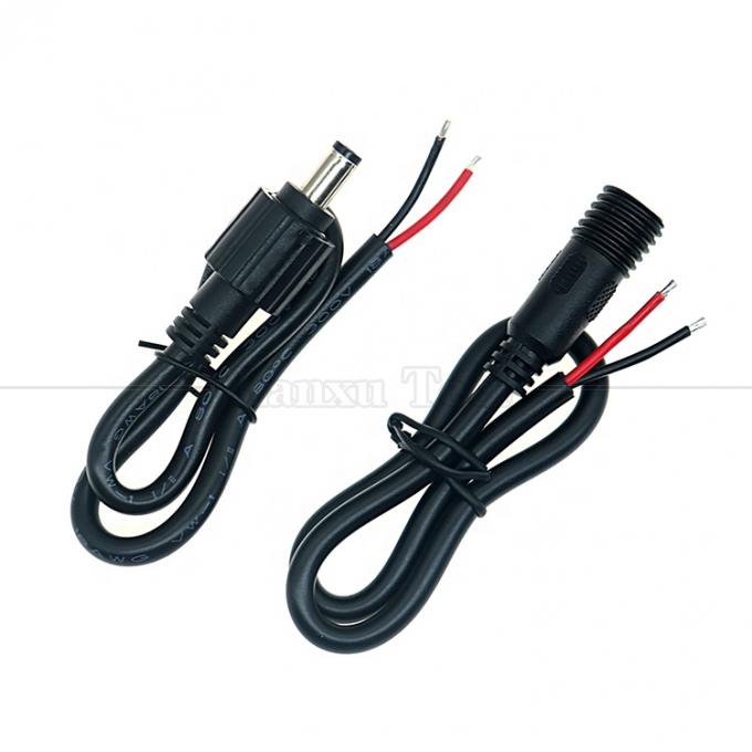 防水 IP68 IP67 男性から女性 5.5X2.1mm 5.5x2.5mm 3.5x1.35mm ジャックDC電源延長ケーブル 0