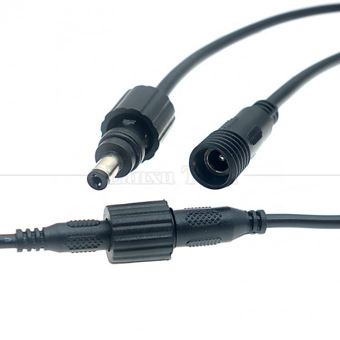 防水 IP68 IP67 男性から女性 5.5X2.1mm 5.5x2.5mm 3.5x1.35mm ジャックDC電源延長ケーブル 1