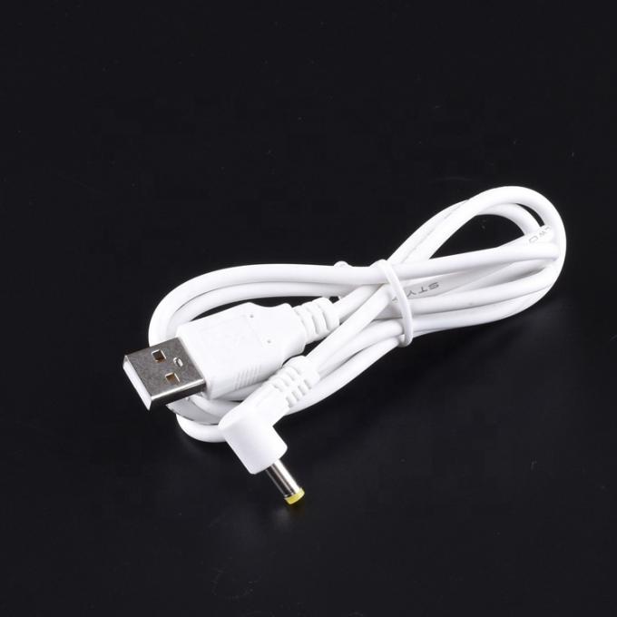 90度角 L形 1m USBからDC 男性4.0x1.7mm拡張充電ケーブル 1