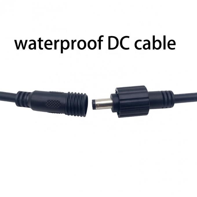 男性から女性 5.5x2.1mm 5.5x2.5mm 3.5x1.35mm 防水直流電源延長ケーブル 2