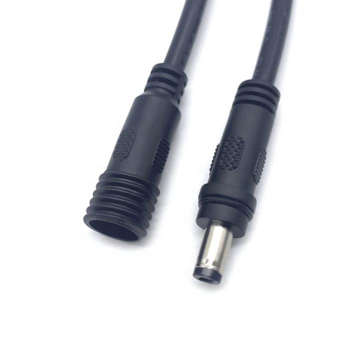 男性から女性 5.5x2.1mm 5.5x2.5mm 3.5x1.35mm 防水直流電源延長ケーブル 4