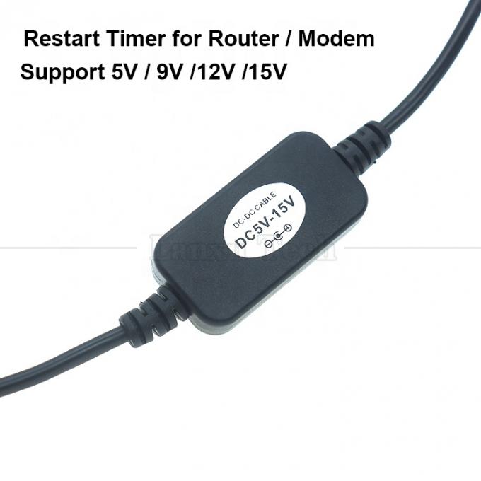 DC 5V 9V 12V 15V 自動コントローラー オンオフ セット リニューアル WiFi ルータ 自動再起動タイマー 3