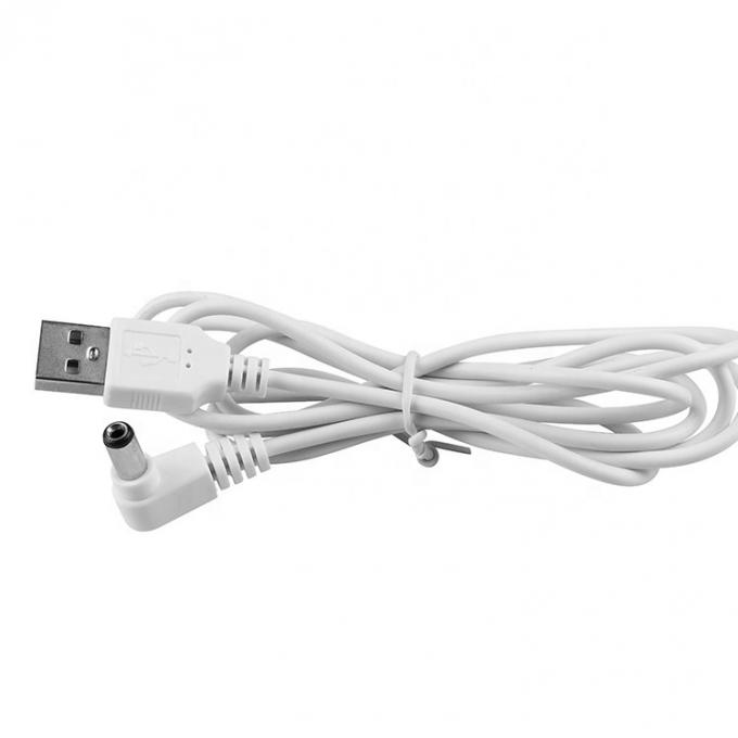 白黒USB 男性から90度 右角 5.5 X 2.1mm 5.5x2.5mm 3.5x1.35mm 4..0x1.7mm 男性DCケーブル 5