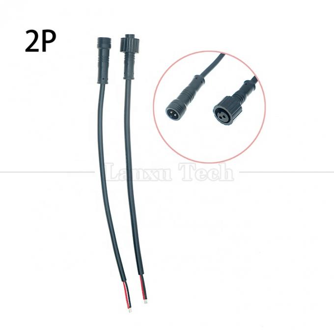 定制 LED用の防水2ピン3ピン4ピンM12接続ケーブル 3