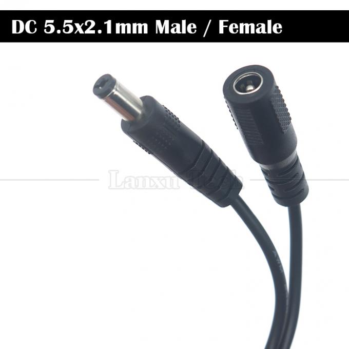 1m 3m 5m 10m 12V 男性から男性 女性 DC 5.5x2.1mm 5.5x2.5mm 4.0x1.7mm 3.5x1.35mm バレルジャック電源延長ケーブル 4