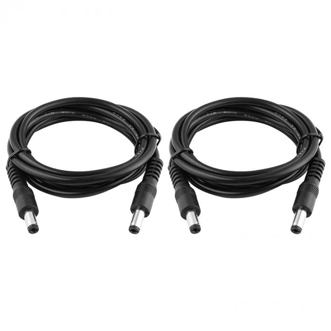 男性から男性 5.5x2.1mm DC ジャック延長電源ケーブル 5
