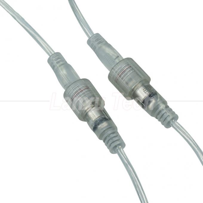 防水 男性から女性 DC.5x2.1mm バレル ジャック 電源延長ケーブル 3