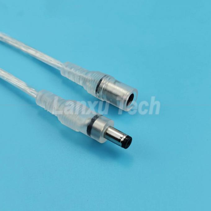防水 男性から女性 DC.5x2.1mm バレル ジャック 電源延長ケーブル 5