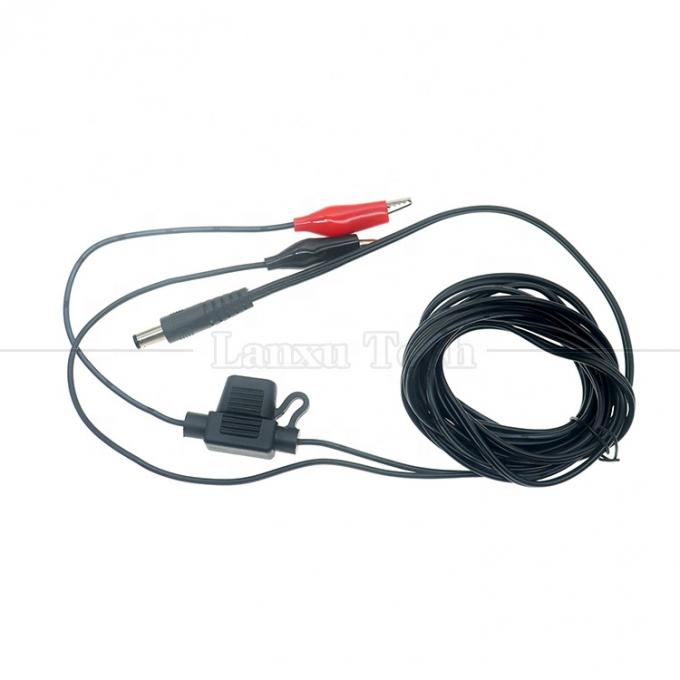 12V DC 5.5X2.1mm トレイルカメラ用のフィューズ電源ケーブル 1