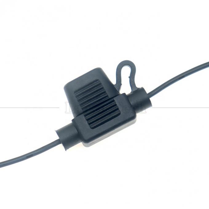 12V DC 5.5X2.1mm トレイルカメラ用のフィューズ電源ケーブル 4
