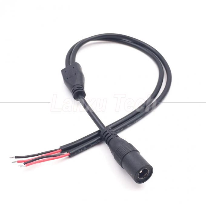 DC 男性 女性 5.5x2.1mm ジャック スプリッター 電源延長ケーブル LEDライト CCTVカメラ 1