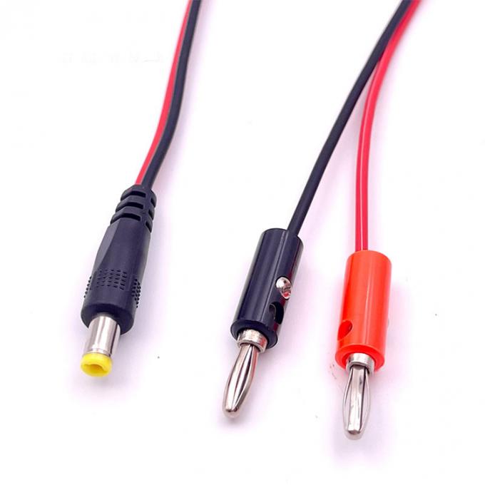 12v DC 5.5mm X 2.1mm 男性から4mm バナナプラグケーブル 6