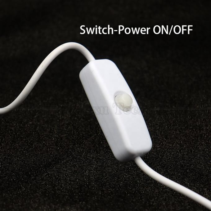 DIY 1m 電源オンオフ コントローラー オープンワイヤー USBスイッチケーブル 2