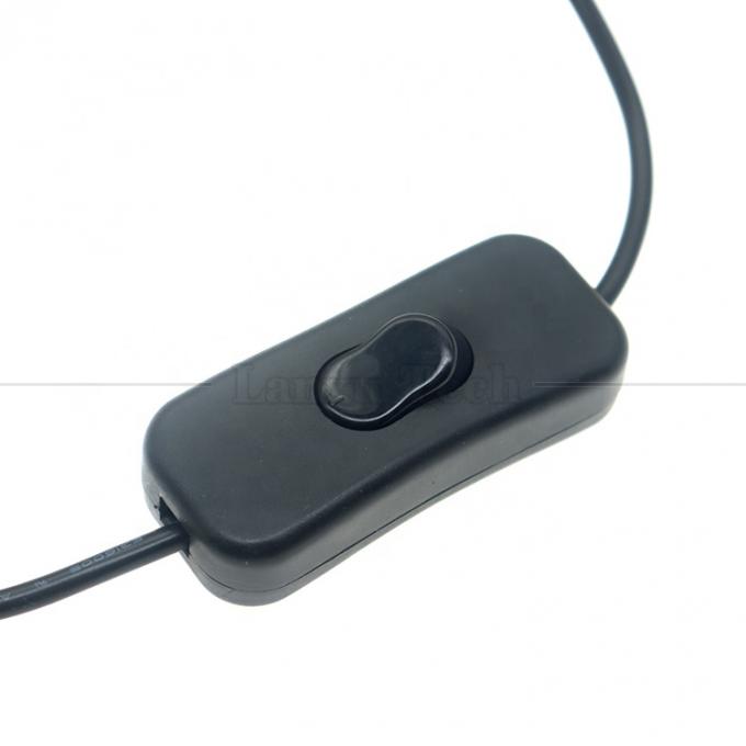 高品質の男性から女性へのUSB電源 ON OFF スイッチ延長充電ケーブル 2