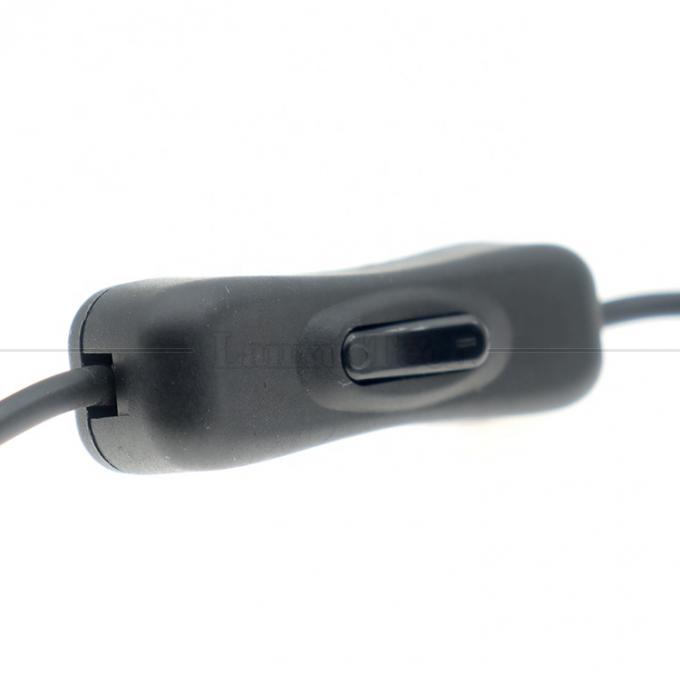 12V 24V 男性から女性 5.5x2.1mm DC ジャックオンオフ 304 スイッチケーブル 2
