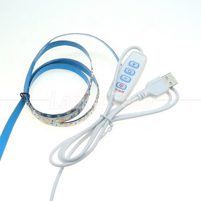 5V出力 ステップレスディミング ON OFF スイッチ LEDライトストライプランプのUSBディマーケーブル 5
