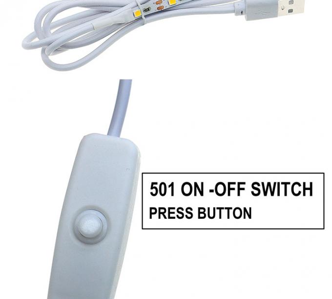 高品質のUSBコントローラー ディマー オンオフ スイッチケーブル LEDライトストライプランプ 1