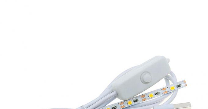 高品質のUSBコントローラー ディマー オンオフ スイッチケーブル LEDライトストライプランプ 0