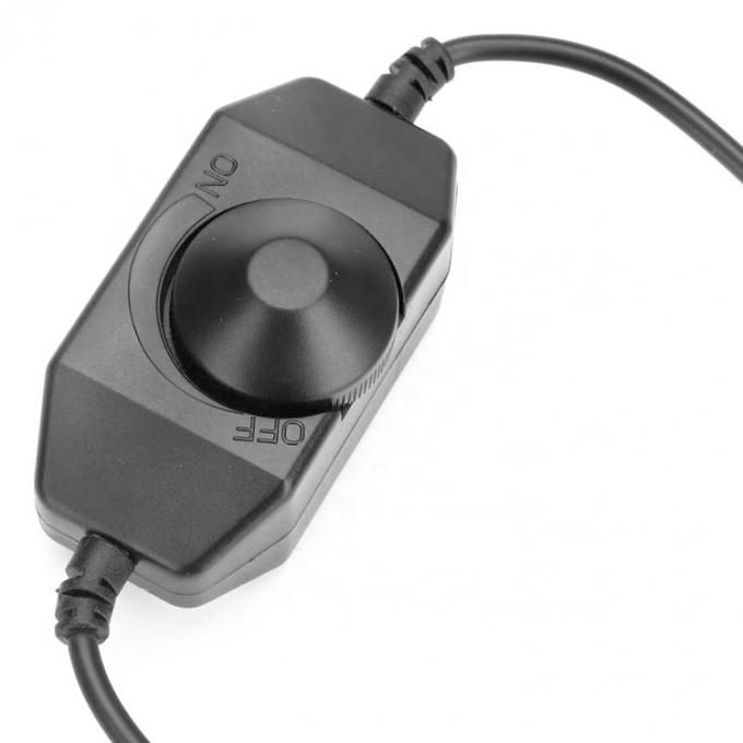 12V 24V LEDテーブルランプ ストリップロープライト 男性から女性 LEDディマースイッチ リモコン 4
