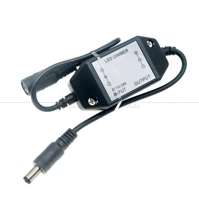 CE証明書 12V 24V 男性から女性 DC電源 ON OFF スイッチコントローラー LEDディマー 4